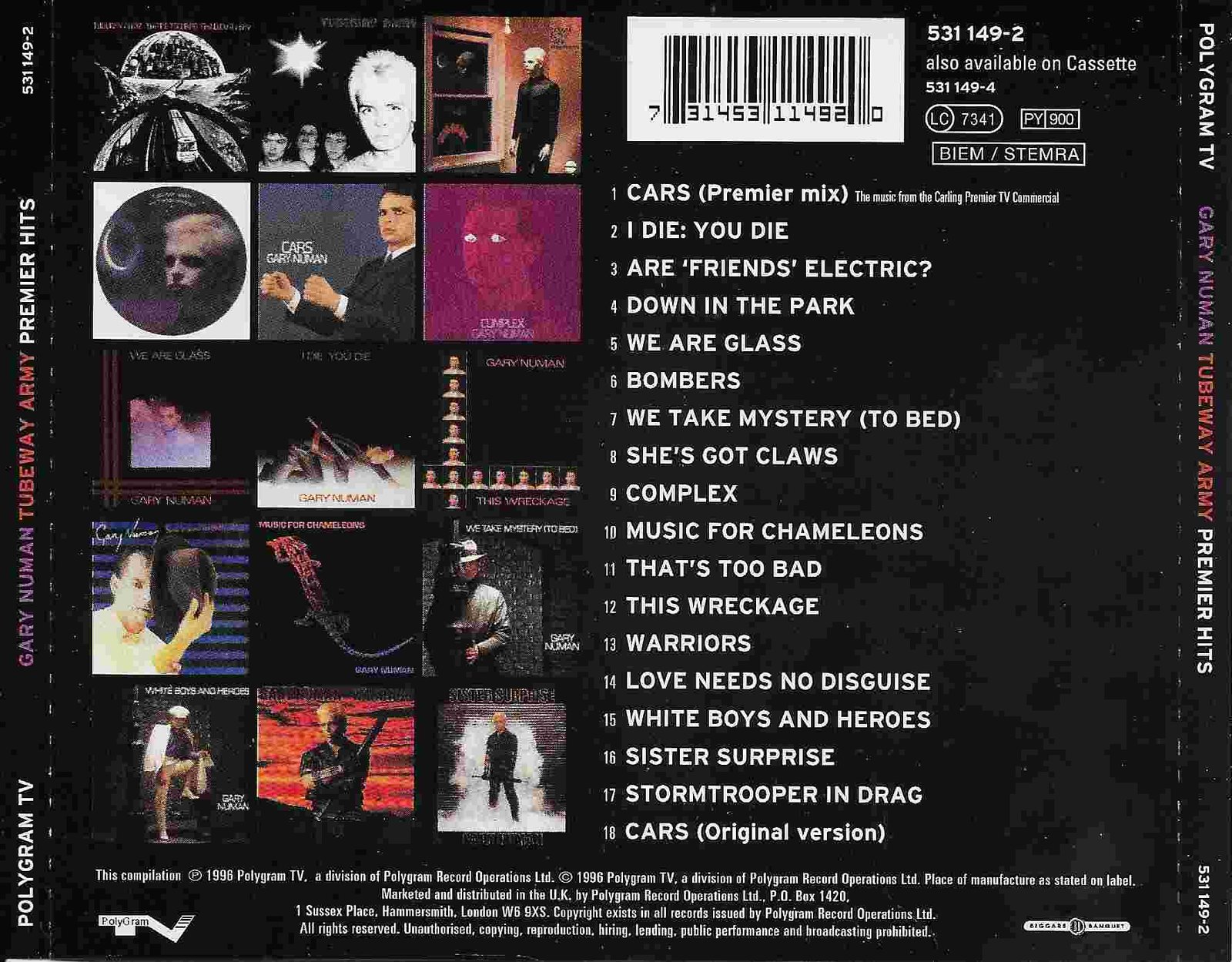 Back cover of 531149 - 2